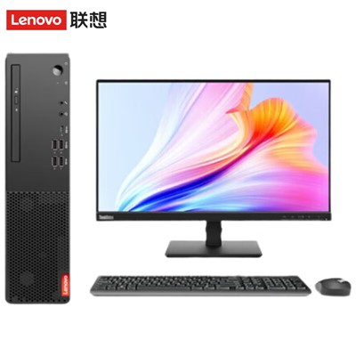 聯想/LENOVO M660C 臺式計算機 i5-13420H 16G 512 集 無光驅  W11 出廠自帶聯想云教室  23.8LED 萊酷